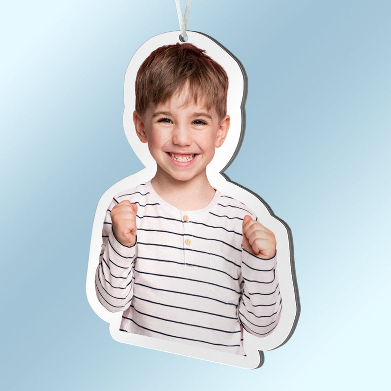 Custom Photo Pet Face - Personalized Photo Air Freshener