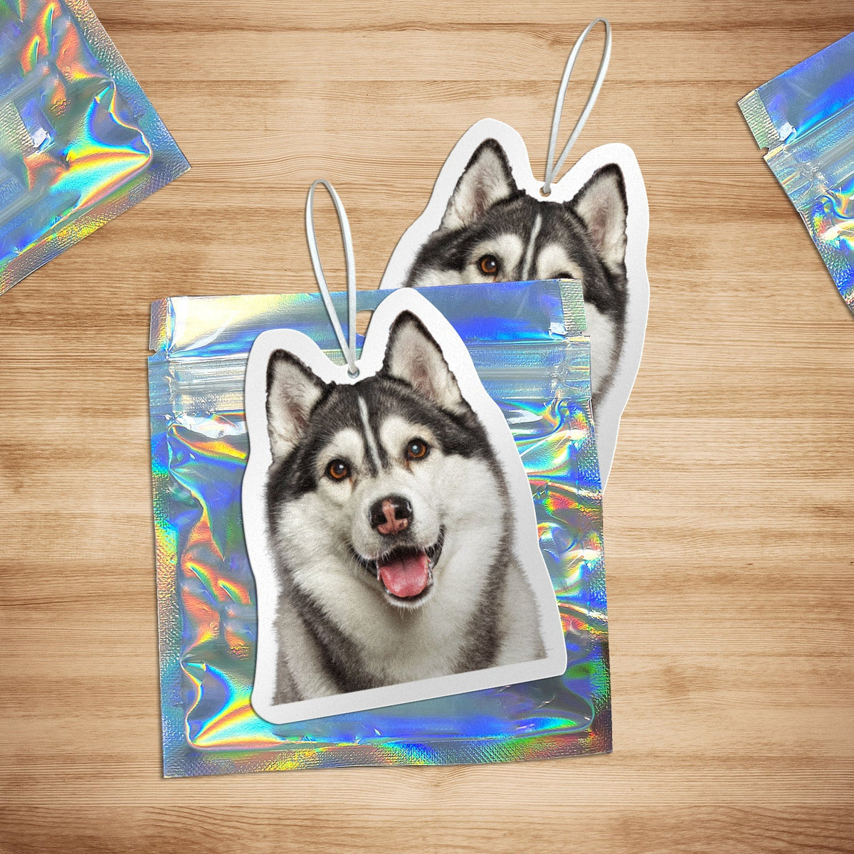 Custom Photo Pet Face - Personalized Photo Air Freshener
