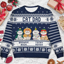 Meowy Christmas - Personalized Unisex Ugly Sweater