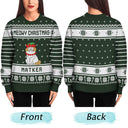 Meowy Christmas - Personalized Unisex Ugly Sweater