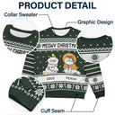 Meowy Christmas - Personalized Unisex Ugly Sweater