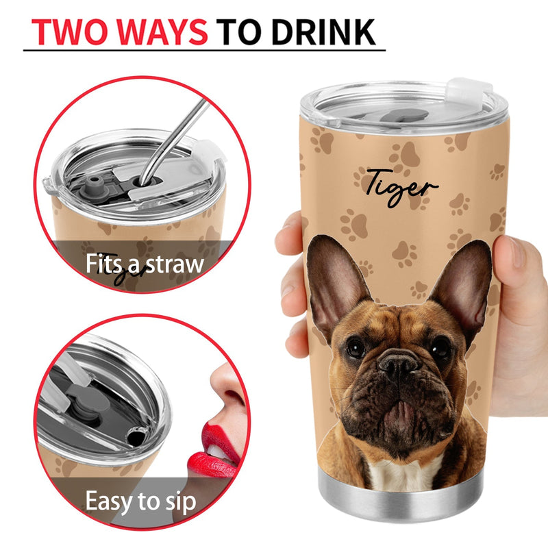 Custom Photo Your Pet Face - Personalized Tumbler