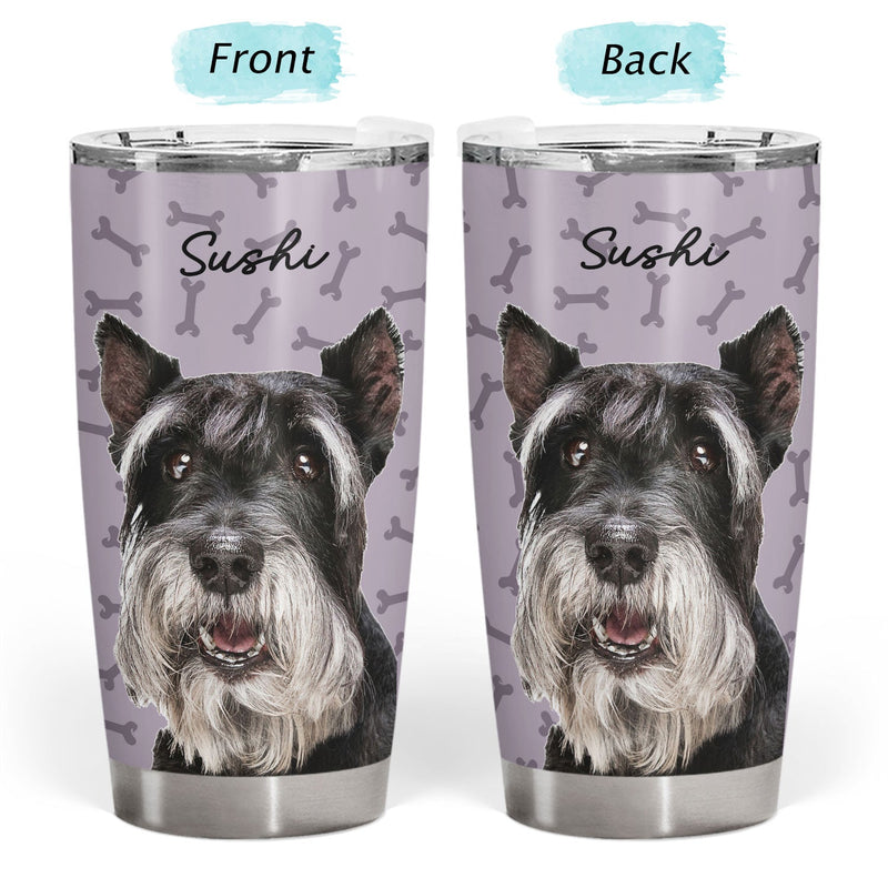 Custom Photo Your Pet Face - Personalized Tumbler