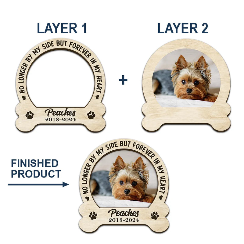 Custom Photo If Love Could Keep You Alive, You’d Live Forever - Personalized Custom Shaped Car Visor Clip