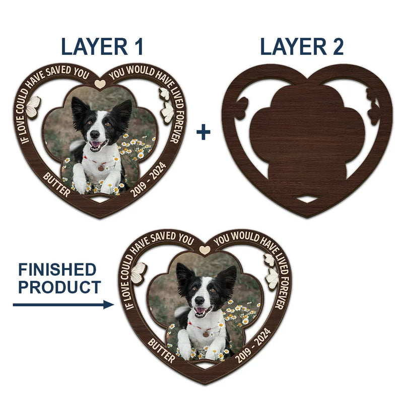 Custom Photo My Favorite Hello, My Hardest Goodbye - Personalized Custom Shaped Car Visor Clip