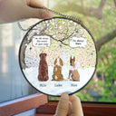 They Still Talk About You With Love - Personalized Stained Glass Window Hanging Suncatcher