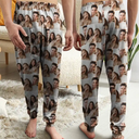 Custom Photo Family Pet Pictures - Personalized Pajama Pants