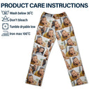 Custom Photo Family Pet Pictures - Personalized Pajama Pants