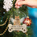 Custom Photo Forever Loved Memorial - Personalized 2-Layered Mix Ornament