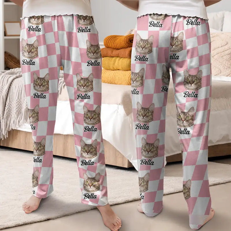 Custom Photo Pet Humans Face - Personalized Pajama Pants