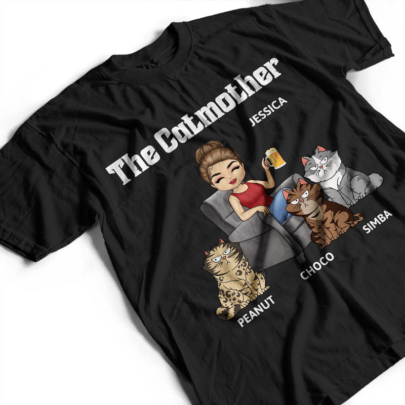 The Cat Mother Funny - Personalized T Shirt