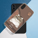 Aesthetic Dog Cat Pattern For Pet Lovers - Birthday, Loving Gift For Pet Lovers, Dog Mom, Cat Mom - Personalized Clear Phone Case