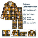 Custom Photo Pet Face - Gift For Pet Lovers - Personalized Long Pajamas Set