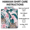 Custom Photo Pet Face In Tropical Vibes - Personalized Hawaiian Shirt