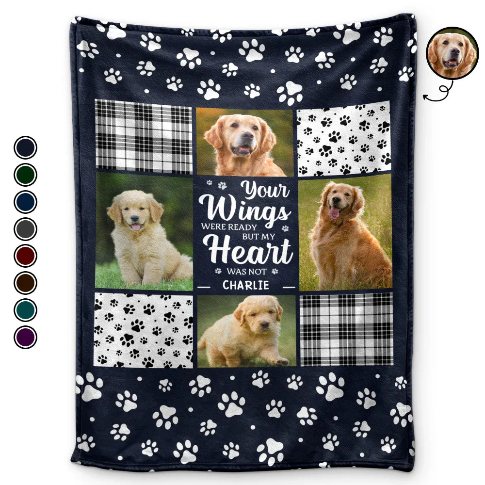 Custom Photo You Were My Favorite - In Loving Memory - Personalized Fleece Blanket, Sherpa Blanket