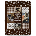 Custom Photo You Were My Favorite - In Loving Memory - Personalized Fleece Blanket, Sherpa Blanket