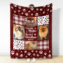 Custom Photo You Were My Favorite - In Loving Memory - Personalized Fleece Blanket, Sherpa Blanket