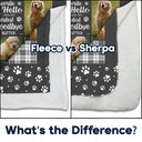Custom Photo You Were My Favorite - In Loving Memory - Personalized Fleece Blanket, Sherpa Blanket