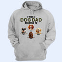 Dog Lovers,Pet Lovers,Funny,Dog Dad - This Dog Dad Belongs To - Personalized T Shirt