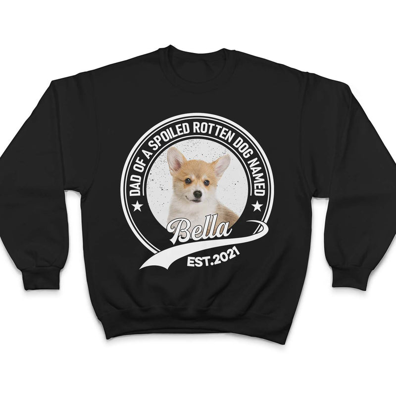 Custom Photo This Human Belongs To This Dog - Gift For Dog Lovers - Personalized Custom T Shirt