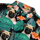 Custom Photo Funny Pet Faces - Gift For Men, Dog And Cat Lovers - Personalized Custom Hawaiian Shirt