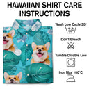 Custom Photo Funny Pet Faces - Gift For Men, Dog And Cat Lovers - Personalized Custom Hawaiian Shirt