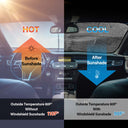 Custom Photo Pets Happy Trip - Personalized Auto Sunshade
