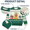 Best Dog Mom Ever Xmas - Personalized Unisex Ugly Sweater