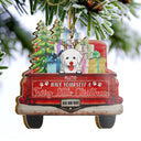 Have Yourself A Furry Little Christmas Funny Pet - Personalized Custom Shaped Wooden Ornament