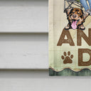 Camping You & Me And The Dogs - Personalized Custom Flag