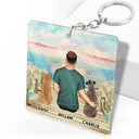 A Bond That Can't Be Broken With My Dog - Gift For Dog Lovers, Dog Mom, Dog Dad - Personalized Acrylic Keychain