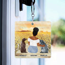 A Bond That Can't Be Broken With My Dog - Gift For Dog Lovers, Dog Mom, Dog Dad - Personalized Acrylic Keychain