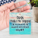 A Bond That Can't Be Broken With My Dog - Gift For Dog Lovers, Dog Mom, Dog Dad - Personalized Acrylic Keychain