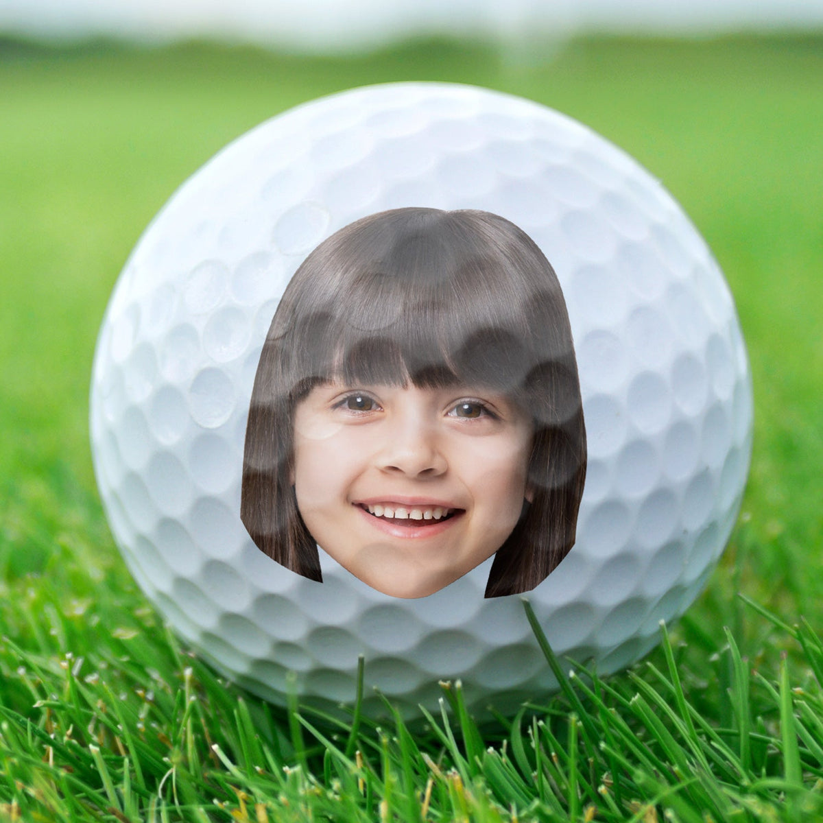 Custom Photo Best Daddy By Par - Personalized Golf Ball