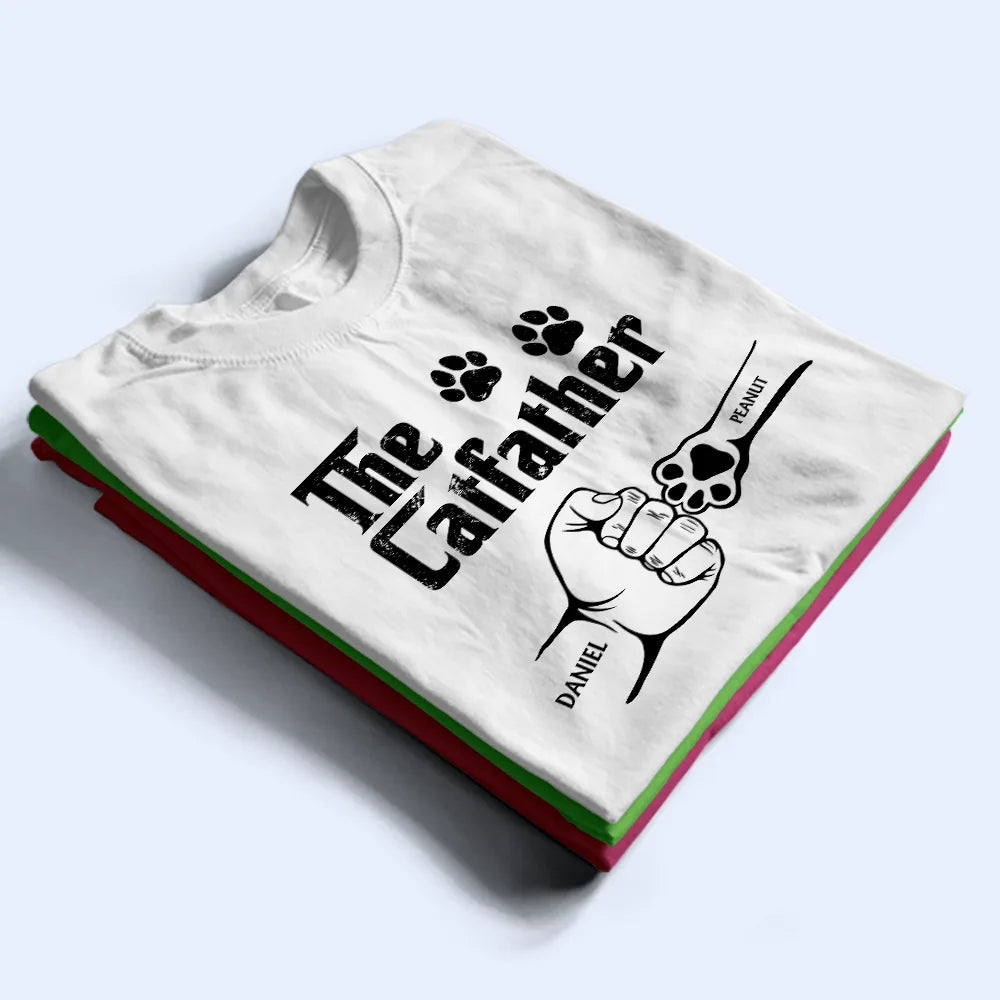The Dogfather Fist Bump - Personalized T Shirt