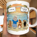 Dog Dad Always In My Heart - Memorial Gift For Dog Lovers - Personalized Mug
