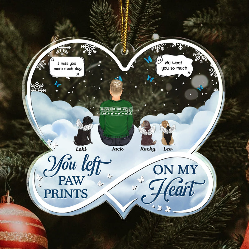 If Love Could Have Saved You Pet Memorial - Personalized Custom Shaped Acrylic Ornament