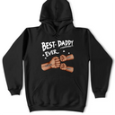 Fist Bump Best Dad Grandpa Ever - Personalized T Shirt