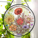 Peties Grandma Garden Stained Glass Window Hanging Suncatcher