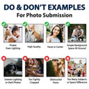 Custom Photo Funny Visitors Must Be Approved By This Dog - Personalized Doormat