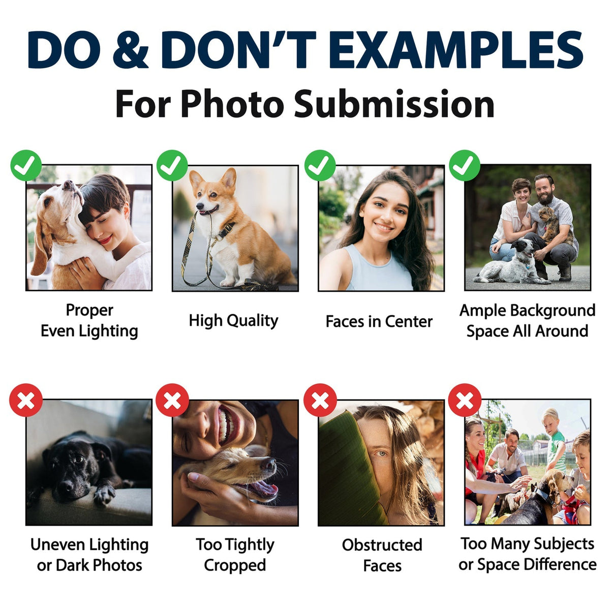 Custom Photo Funny Dog Reading Newspaper - Personalized Poster